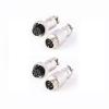 2PCS GX16 5 Pin Metal Male Female Panel Connector, 16mm Panel Mount Circular Metal Aviation Connector Adapter Plug Socket for Cable Power Connection (2Sets) view 1