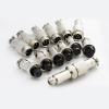 2PCS GX16 5 Pin Metal Male Female Panel Connector, 16mm Panel Mount Circular Metal Aviation Connector Adapter Plug Socket for Cable Power Connection (2Sets) view 3