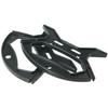 FMHXG 5PCS Nylon Rope Winder with No Rope Included 11.2x9.1cm Cord Organizer Power Strip Cord Reel Suitable for Organizing String Lights Charging Cables Fishing Lines Black view 3