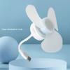 LJKLAJ USB Powered Small Fan 5W USB Fan 2000RPM Small Fan Quiet Travel Fan for Phones and Laptops view 2