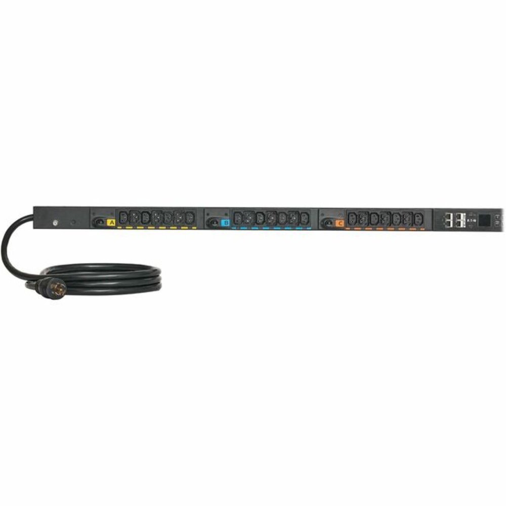Eaton Electrical - EVMI2120X - Eaton 3-Phase Metered Input Rack PDU G4, 120/208V, 42 Outlets, 16A, 5.8kW, L21-20 Input,
