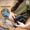 Ordaba Ergonable Cool Clip, Under Shirt Fan, Shirt Fan Clip, Clip on Fan for Shirt, Cool Clip Fan, Rechargeable Belt Clip Fan with USB Port for Outdoor Works (Green), 1 view 2