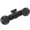 Aluminum Alloy Fish Finder Mount with 360 Degree Rotation for Garmin, Marine Use view 3