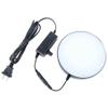 ChiMiao White Adjustable Brightness Ring Light Illuminator Replacement with Power Adapter LED Ring Microscope Bottom Light US Plug, 500374677 view 1
