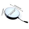 ChiMiao White Adjustable Brightness Ring Light Illuminator Replacement with Power Adapter LED Ring Microscope Bottom Light US Plug, 500374677 view 2