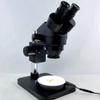 ChiMiao White Adjustable Brightness Ring Light Illuminator Replacement with Power Adapter LED Ring Microscope Bottom Light US Plug, 500374677 view 4