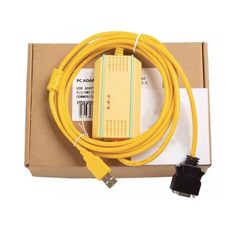 USB-MR-CPCATCBL3M for Servo MR-J2S/J2 Debug Cable Communication Data Download Cable Programming Cable Stable Transmission Electromagnetic Isolation FT232RL Chip Yellow 3 Meter