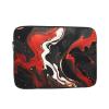 13 inch Laptop Sleeve Bag black and red marble Laptop Bag Shockproof Computer Carrying Cover Slim Briefcase Handbag view 1