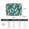 12 inch Laptop Sleeve Bag Cute pineapple pattern Laptop Bag Shockproof Computer Carrying Cover Slim Briefcase Handbag view 2