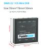 Mini 1CH DVR Video Recorder HDMI Output 1080P HD DVR Real-time Preview DMA122 DVR with Infrared Remote Control Receiver for AHD TVI H.265 Cameras Audio and Video Record view 3