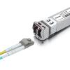 1 Pack of 10GBase-LRM SFP+ Transceiver, Compatible with Ubiquiti and 1 Pack of 1M Fiber Patch Cable view 1