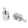 Zohisin 2pcs /0 Gauge to 4 Gauge Amplifier Amp Input Reducer Aluminum Alloy Plated Terminals Splitter High Power for Cars Boats Car Stereo view 2