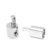 Zohisin 2pcs /0 Gauge to 4 Gauge Amplifier Amp Input Reducer Aluminum Alloy Plated Terminals Splitter High Power for Cars Boats Car Stereo view 4