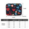 12 inch Laptop Sleeve Bag arious heart shapes Laptop Bag Shockproof Computer Carrying Cover Slim Briefcase Handbag view 2