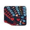 12 inch Laptop Sleeve Bag arious heart shapes Laptop Bag Shockproof Computer Carrying Cover Slim Briefcase Handbag view 3
