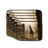 10 inch Laptop Sleeve Bag Fence and horse Laptop Bag Shockproof Computer Carrying Cover Slim Briefcase Handbag view 3