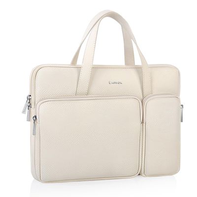 ARVOK 13 13.3 14 inch Leather Laptop Sleeve Case Water-Resistant Protective Briefcase for MacBook Air/MacBook Pro 13-14 inch(M3-M1)/HP Chromebook, Portable Bag for HP/Dell/Lenovo/Asus/Acer/Samsung