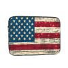 12 inch Laptop Sleeve Bag American flag pattern Laptop Bag Shockproof Computer Carrying Cover Slim Briefcase Handbag view 1