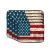 12 inch Laptop Sleeve Bag American flag pattern Laptop Bag Shockproof Computer Carrying Cover Slim Briefcase Handbag view 3