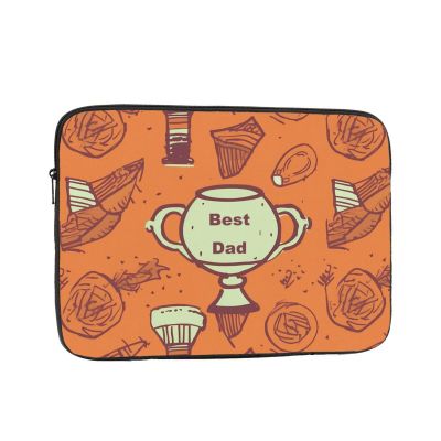 10 inch Laptop Sleeve Bag Best Dad Trophy Laptop Bag Shockproof Computer Carrying Cover Slim Briefcase Handbag