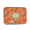 10 inch Laptop Sleeve Bag Best Dad Trophy Laptop Bag Shockproof Computer Carrying Cover Slim Briefcase Handbag view 1