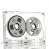 Gugxiom Reel to Reel Blank Cassette Tape, Double Sided Metal Audio Cassette Tape with 50 Minutes Recording Time, Ideal for Music Recording view 1