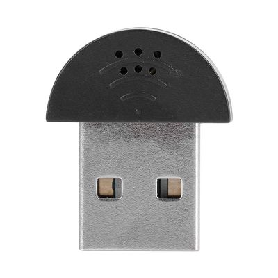 Pissente USB Mini Studio Speech Microphone Recording, Portable USB Mini Studio Speech Microphone with High Sensitivity for PC Or for Skype Chat RecordingYoutube Etc (Black)