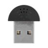 Pissente USB Mini Studio Speech Microphone Recording, Portable USB Mini Studio Speech Microphone with High Sensitivity for PC Or for Skype Chat RecordingYoutube Etc (Black) view 1