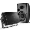 STUDIOFINIX 6.5 Inch 400W Outdoor Bluetooth Speakers Waterproof Wired, Wall Mount Speakers All-Weather Durability for Patio, Covered, Deck, Porch, Pool view 1