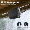 STUDIOFINIX 6.5 Inch 400W Outdoor Bluetooth Speakers Waterproof Wired, Wall Mount Speakers All-Weather Durability for Patio, Covered, Deck, Porch, Pool view 4