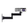 Gugxiom Foldable Projector Wall Mount, Universal Adjustable Wall Projector Mount with 1/4 Inch Interface, 360 Rotatable Metal Projectors Bracket, 2035cm Length view 1
