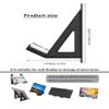 NOTMBESTM Universal Wall Mount Storage Organizer for Keyboard/Laptop/Tablet, Wall Display Rack Holder for Electronics, Compatible with Wall Hangers for Pictures/Paintings/Frames/Books (Black) view 2