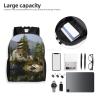 JHLMN Backpack Lake Mountain Travel Casual Laptop Backpack Waterproof Hiking Daypack For Men Women view 4