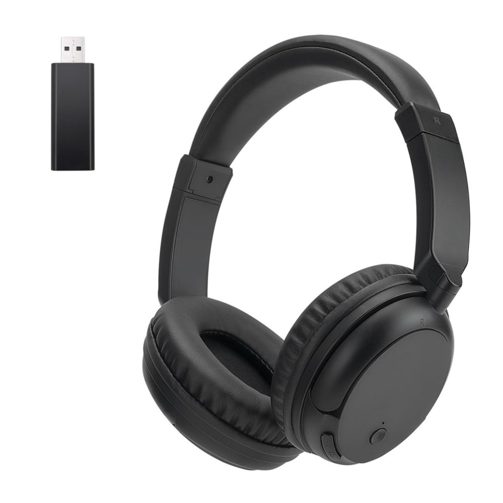 DEARBIRDER Wireless Premium Bluetooth Over Ear Headphones for TV, PC and Audio Device, Overhead Headset with FM Radio, Lightweight Adjustable Headband for Teenagers, Seniors, Adults