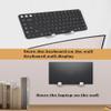 NOTMBESTM Universal Wall Mount Storage Organizer for Keyboard/Laptop/Tablet, Wall Display Rack Holder for Electronics, Compatible with Wall Hangers for Pictures/Paintings/Frames/Books (White) view 3