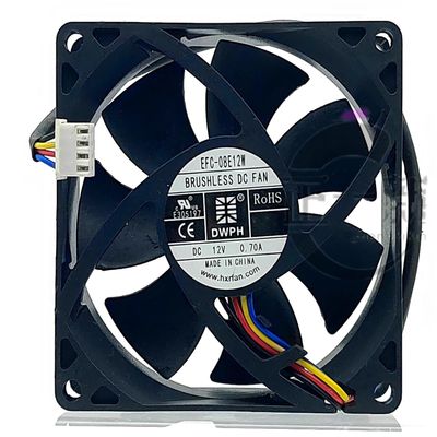 AJSWISH 8025 12V 0.7A Cooling Fan for Desktop Computers