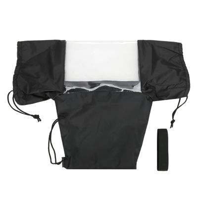Camera Accessories, Nylon Rain Cover Case for DSLR Camera, Practical to Use, Equipped with Elastic Ropes for Fixing, with Zipper, for Tripod Connection