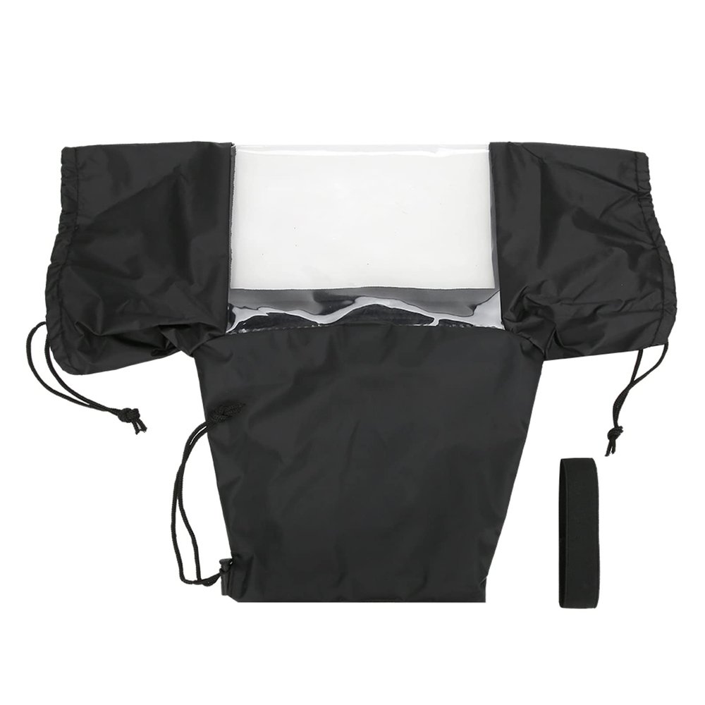 Camera Accessories, Nylon Rain Cover Case for DSLR Camera, Practical to Use, Equipped with Elastic Ropes for Fixing, with Zipper, for Tripod Connection