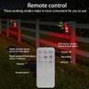 QXMH Solar Motion Sensor Alarm Outdoor - Dog Barking & Gunshot Sound, Support Recording&Volume, 130db Loud Noise Maker, with Remote Controller for Home, Villa,Farm,Barn,Yard,Chicken coop (1 Pack) view 3