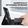 QYiiD Keyboard Case for iPad Air 11-inch (M2) 2024, 7 Color Backlit, Smart Trackpad, Detachable Wireless Wireless Folio Cover for iPad Air 11 inch 2024/ Air 5th/4th, iPad Pro 11 (4/3/2/1 Gen), Black view 2