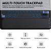 QYiiD Keyboard Case for iPad Air 11-inch (M2) 2024, 7 Color Backlit, Smart Trackpad, Detachable Wireless Wireless Folio Cover for iPad Air 11 inch 2024/ Air 5th/4th, iPad Pro 11 (4/3/2/1 Gen), Black view 3
