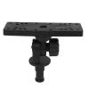 Klanata Universal Fish Finder Mount Base, 360 Rotating & Removable Holder, for Boat & Kayak Electronics, Marine Accessories view 2