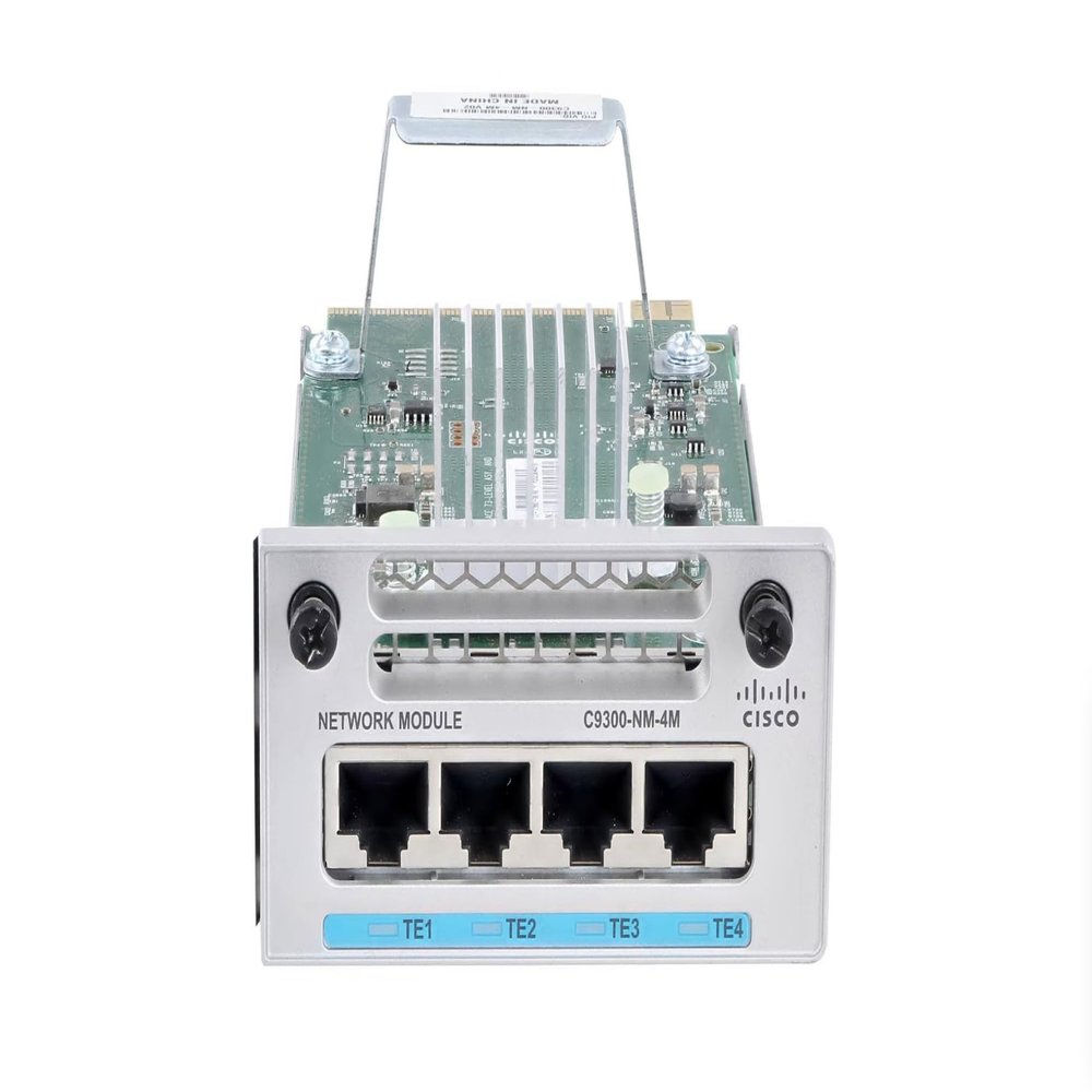 Cisco C9300-NM-4M Catalyst 9300 4-Port mGIG Multi-Gigabit Network Module (Renewed)