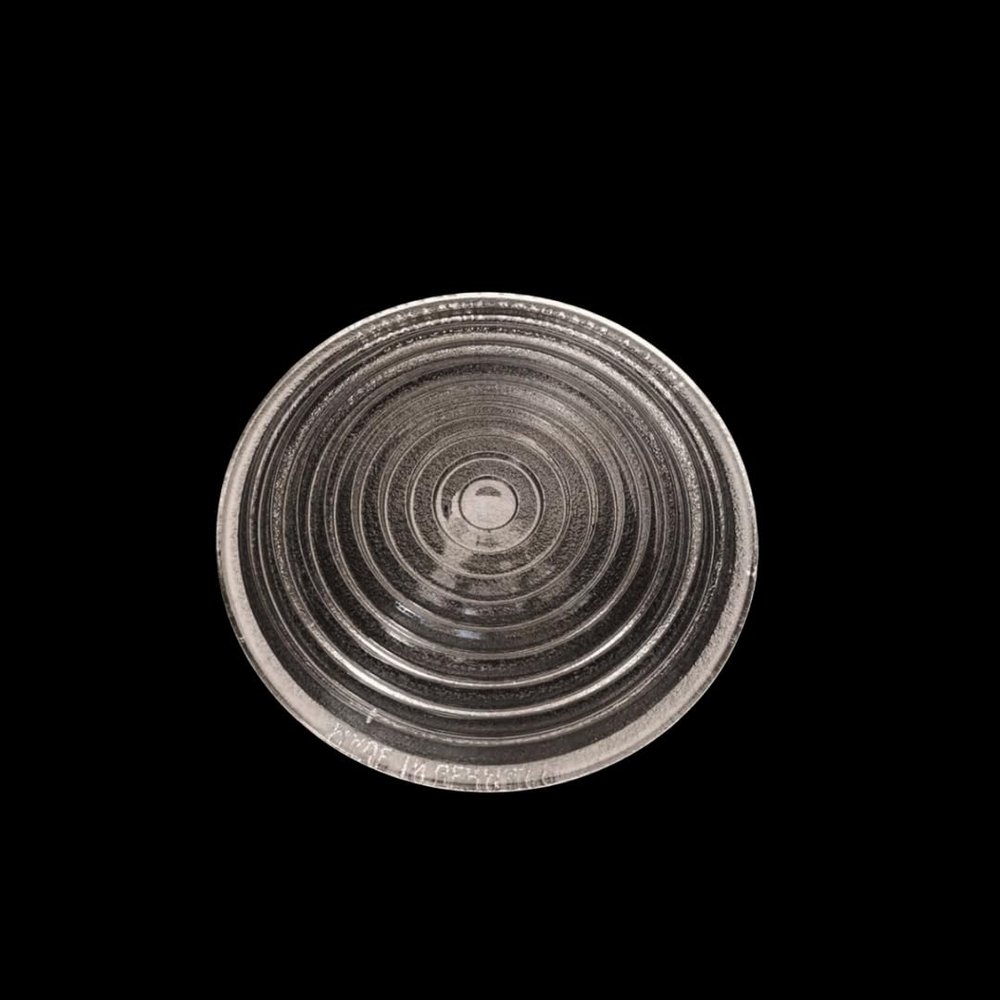 LEINZZO Condenser Lens, Diameter 50m~300mm, Fresnel Lens, High Borosilicate Glass Condenser Lens (1, Dia 50mm Focal Length 40mm 6 Circles), Transparent