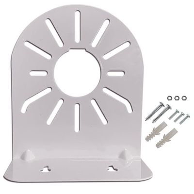 L-Shape Dome Camera Bracket, Steel Metal 1 Pcs Size 2.5"/4.5"/6" Dome IP Camera Side Bracket Universal Wall Mounted L Type Bracket Right Angle Bracket (Size: M)
