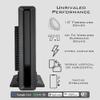 VSSL SX Subwoofer | 5.1 Dolby Digital Surround Sound | Wireless 10" Subwoofer | Designed for Flat or Upright Placement | Compatible with SX Soundbar & Speakers | Wireless Home Theater Subwoofer view 2