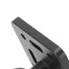 Keenso Aluminum Alloy 1in Ball Mount Base with AMPS Hole, Non Slip Rubber Injection Molded Ball, for B Size 1in Dual Socket Arm view 3