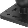 Keenso Aluminum Alloy 1in Ball Mount Base with AMPS Hole, Non Slip Rubber Injection Molded Ball, for B Size 1in Dual Socket Arm view 4