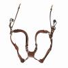 Dual Leather Rivet Double Shoulder Camera Strap Harness Accessory, Dual Camera Harness, Camera Harness for 2 Cameras for Secure Camera and Lens, Soft Shoulder Pad for Comfortable Wear view 3