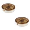 Angoily 2pcs Portable Cable Winder Earphone Holder Wire Cord Organizer Tangle Cord Keeper Desk Cable Management view 1